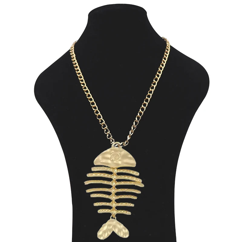 Large Statement Abstract Necklace