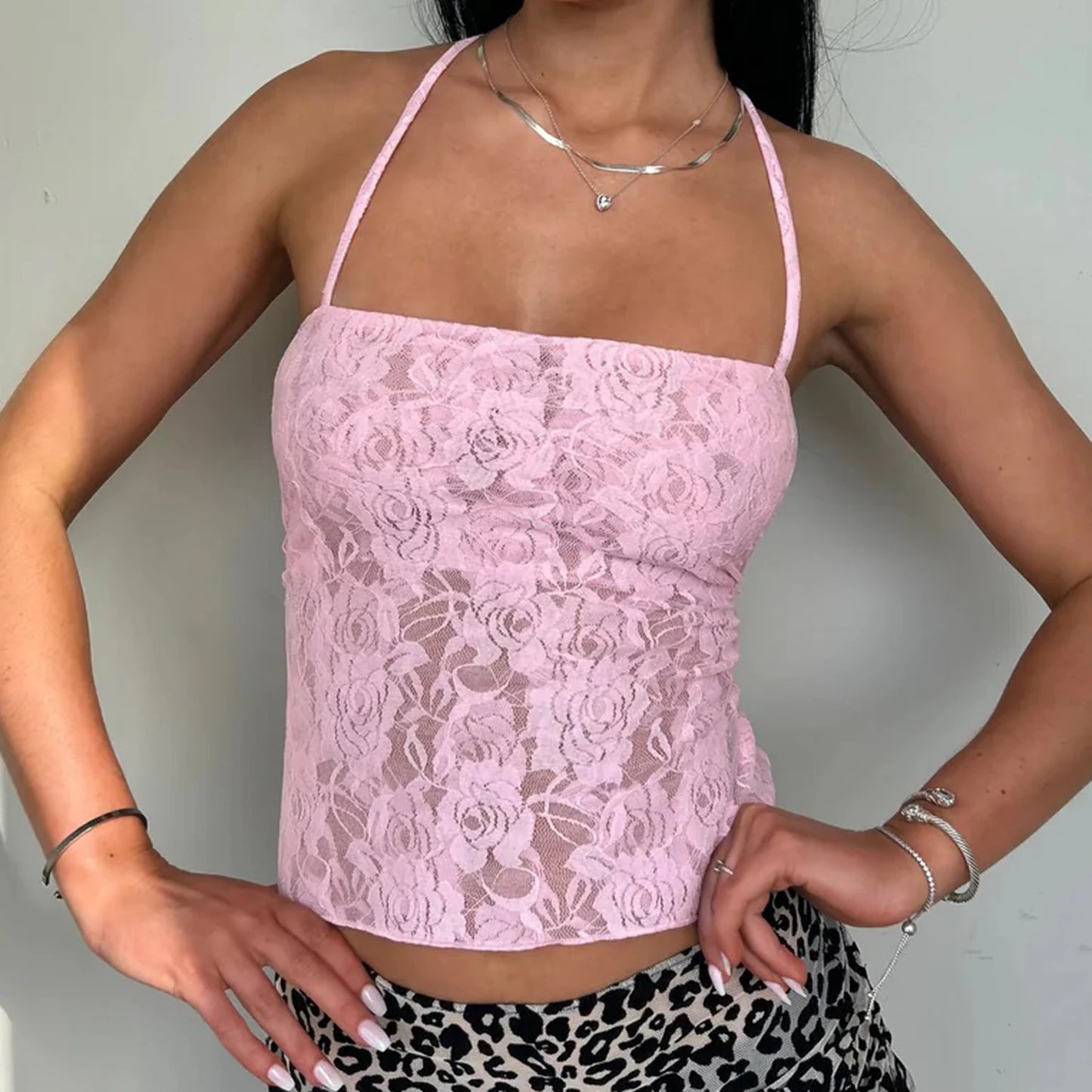 Lace Camisole Sheer