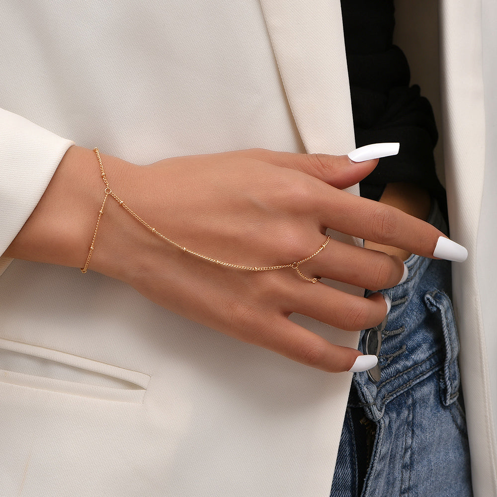 Statement Finger Bracelet Ring