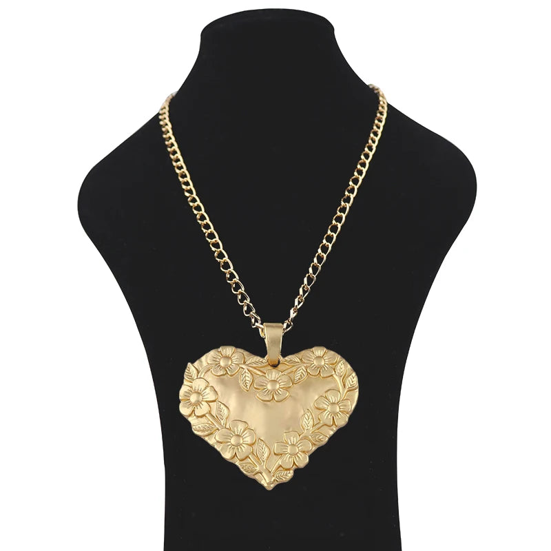 Large Statement Abstract Necklace