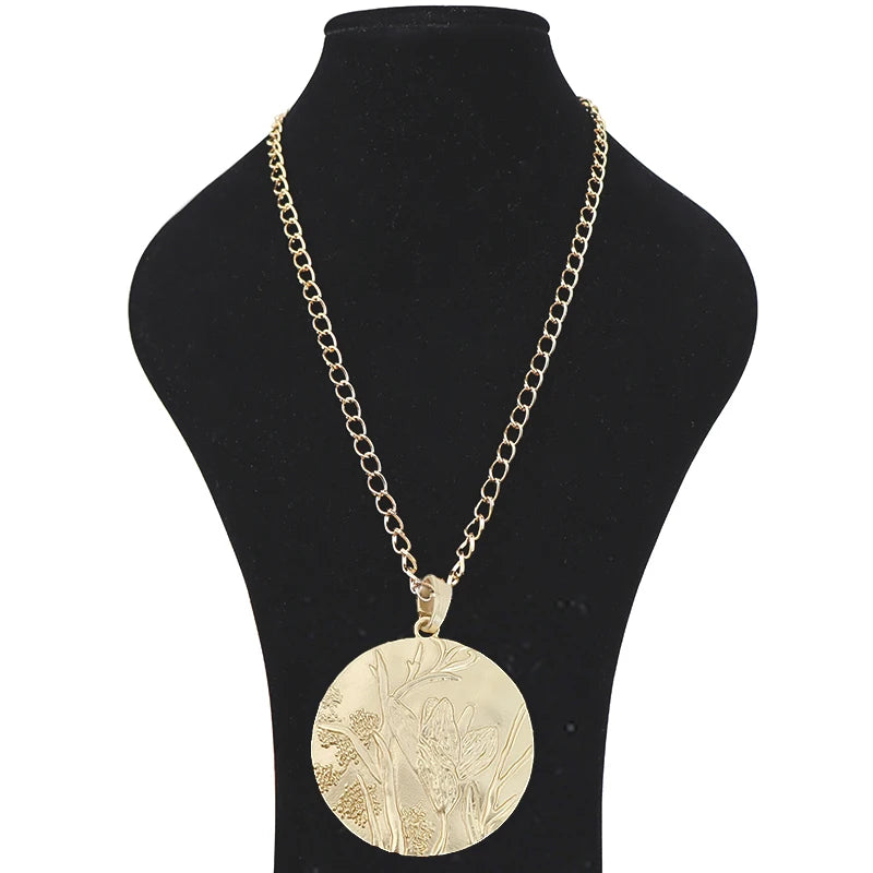 Large Statement Abstract Necklace