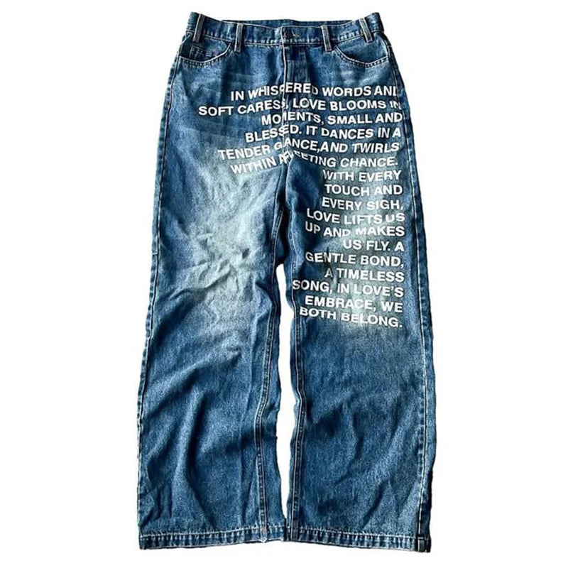 Scripted Love Lyric Jeans