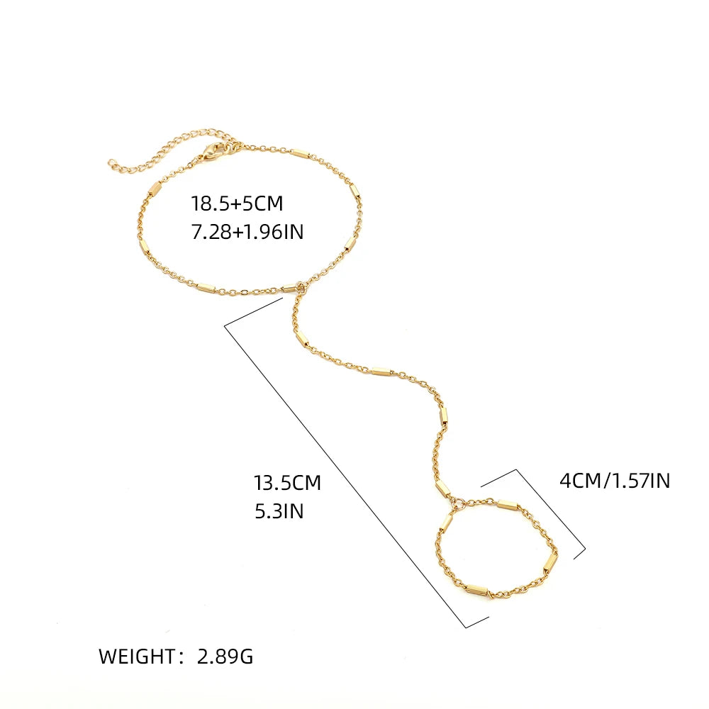 Statement Finger Bracelet Ring