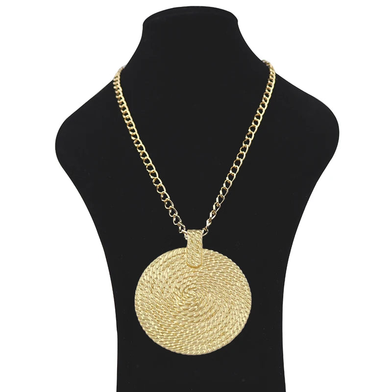 Large Statement Abstract Necklace