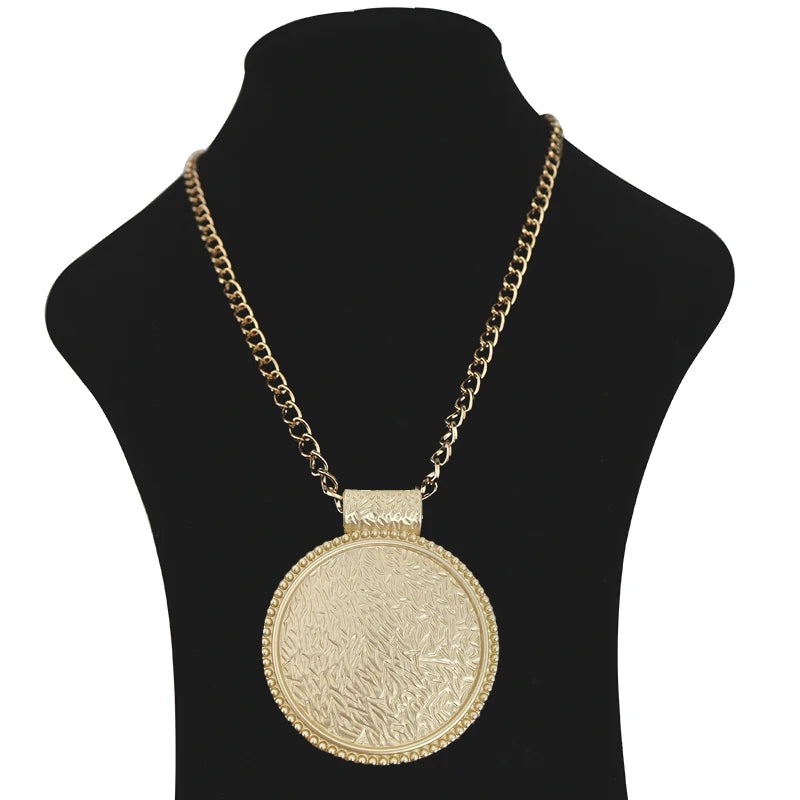 Large Statement Abstract Necklace