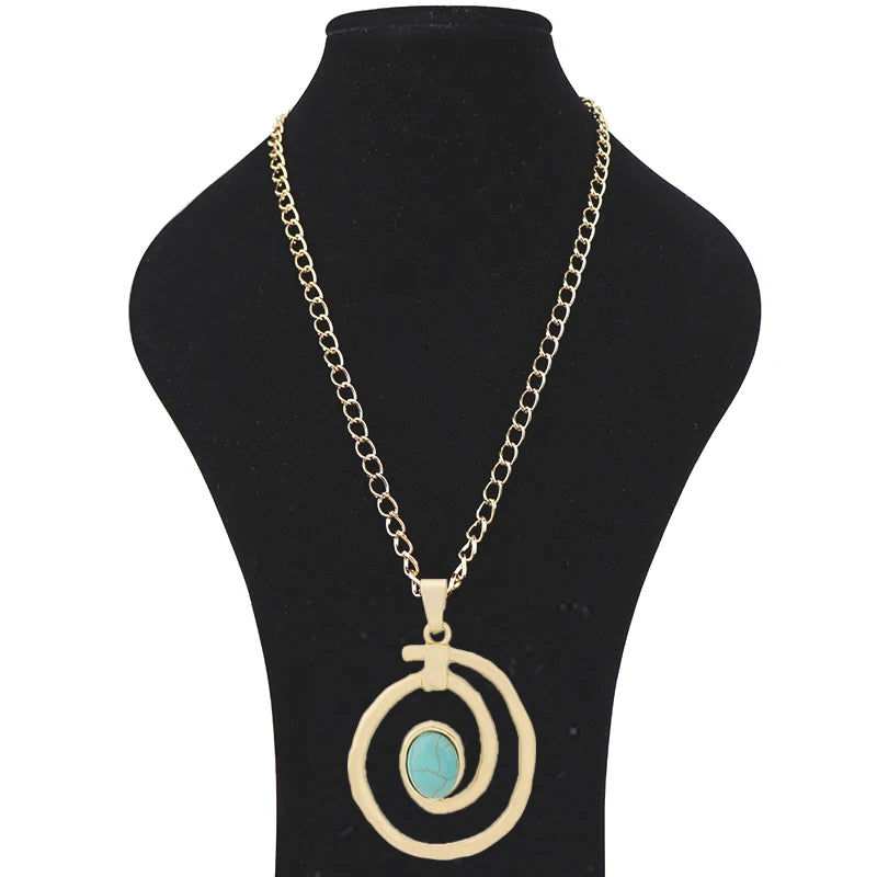 Large Statement Abstract Necklace