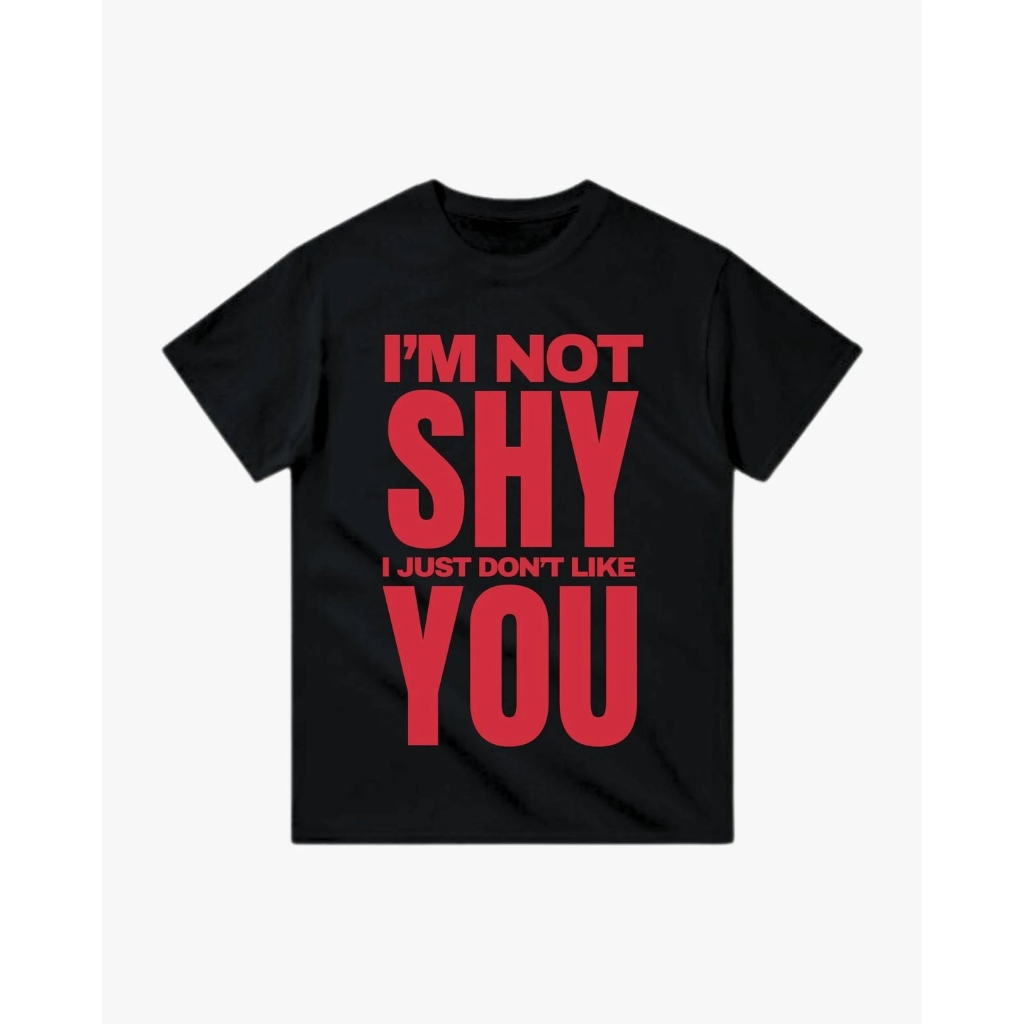 not shy tee