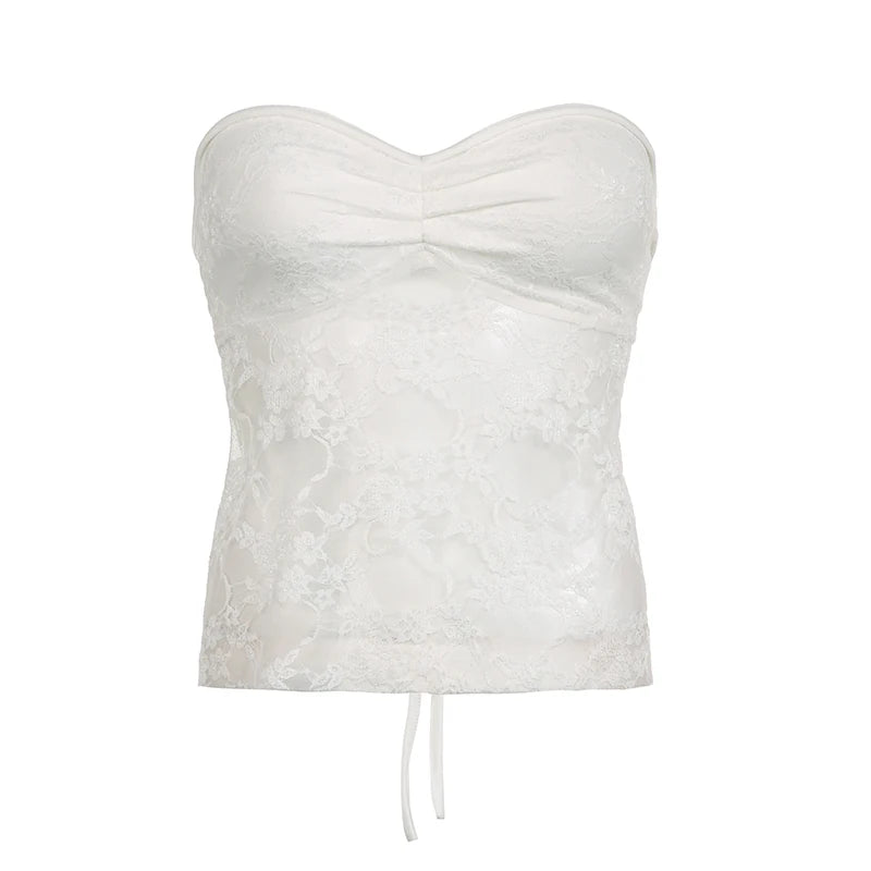 Lace Tube Top