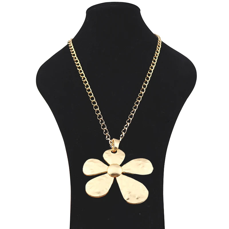 Large Statement Abstract Necklace