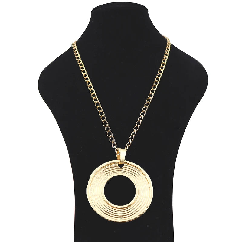 Large Statement Abstract Necklace