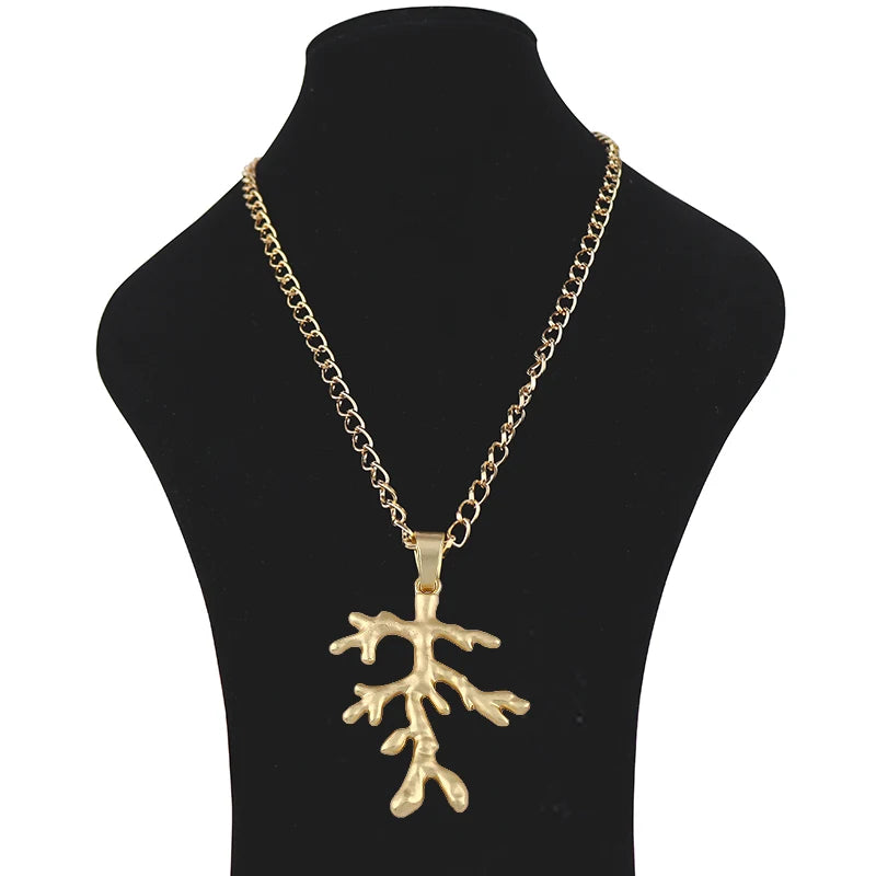 Large Statement Abstract Necklace