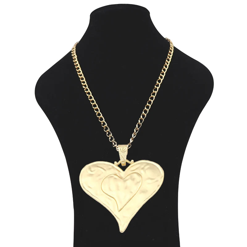 Large Statement Abstract Necklace