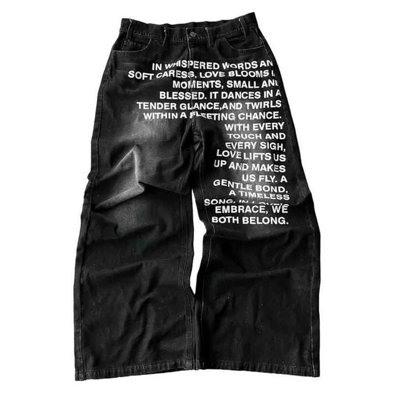 Scripted Love Lyric Jeans