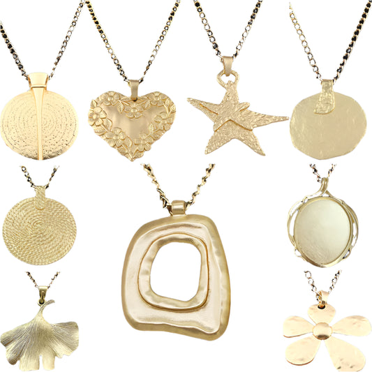 Large Statement Abstract Necklace