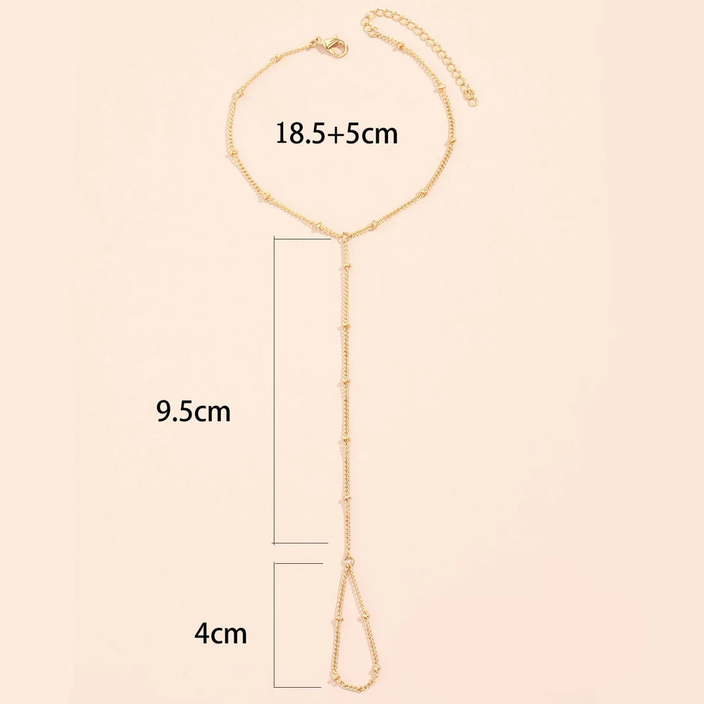 Statement Finger Bracelet Ring