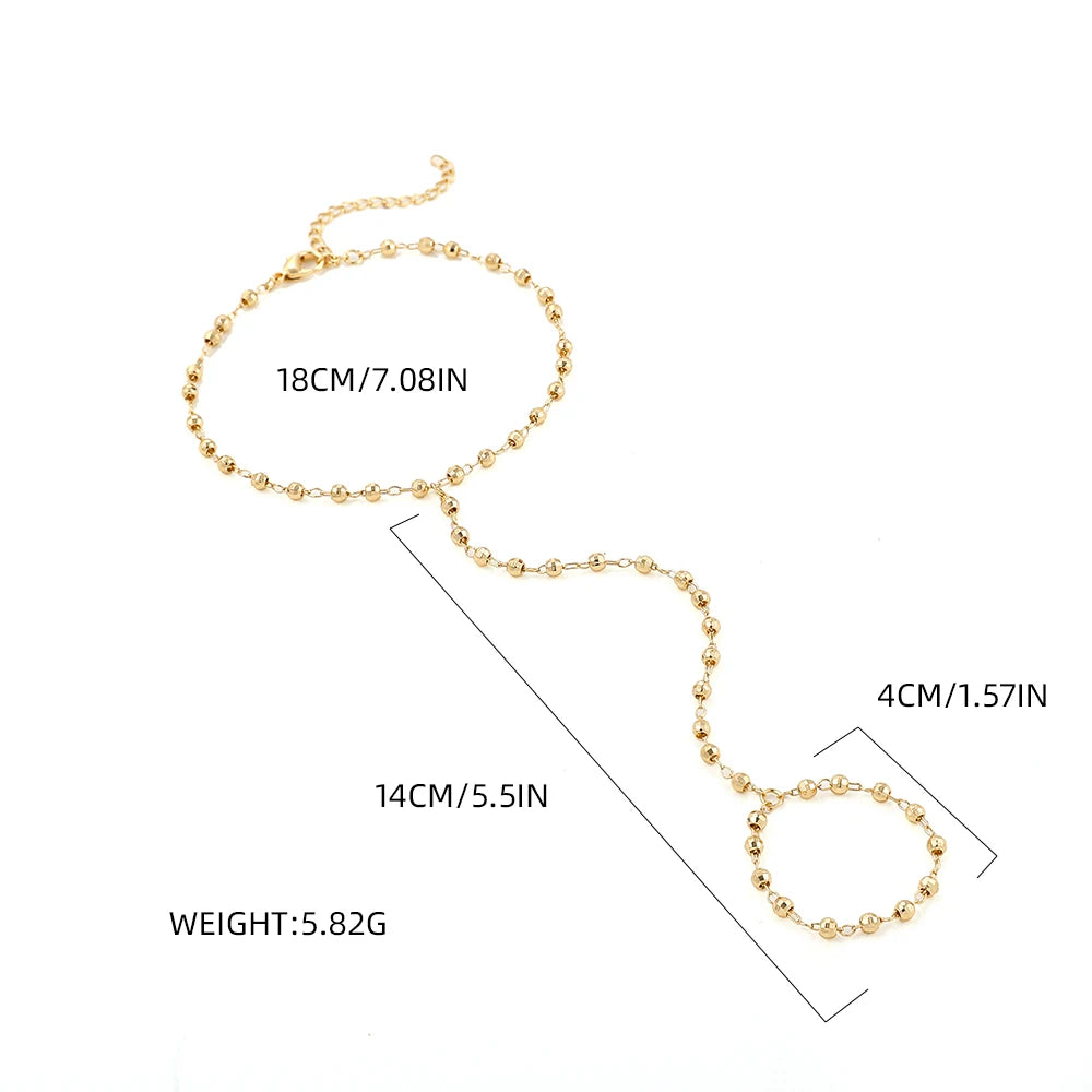 Statement Finger Bracelet Ring