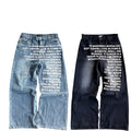 Scripted Love Lyric Jeans