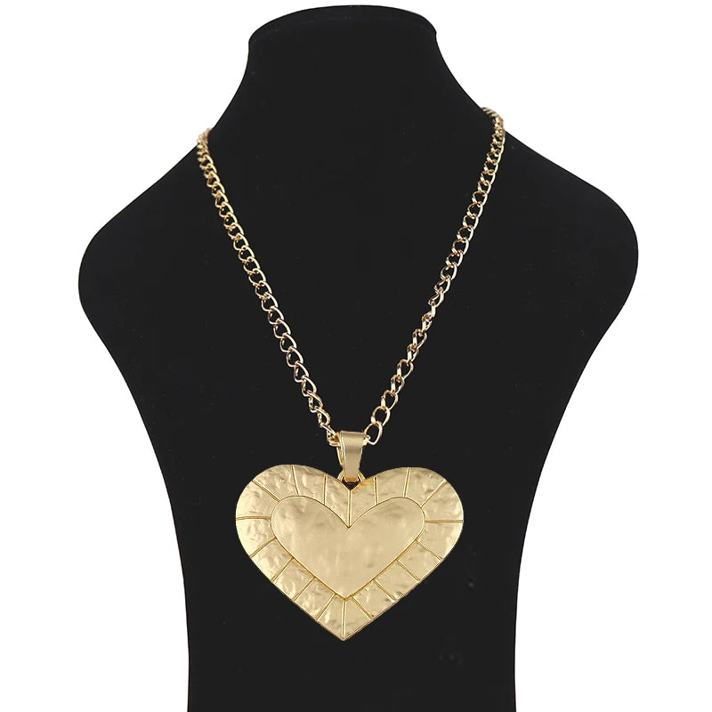 Large Statement Abstract Necklace