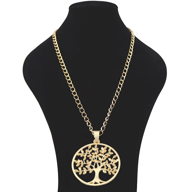 Large Statement Abstract Necklace