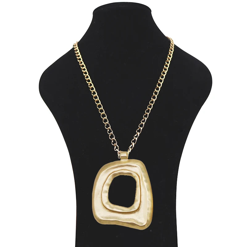 Large Statement Abstract Necklace