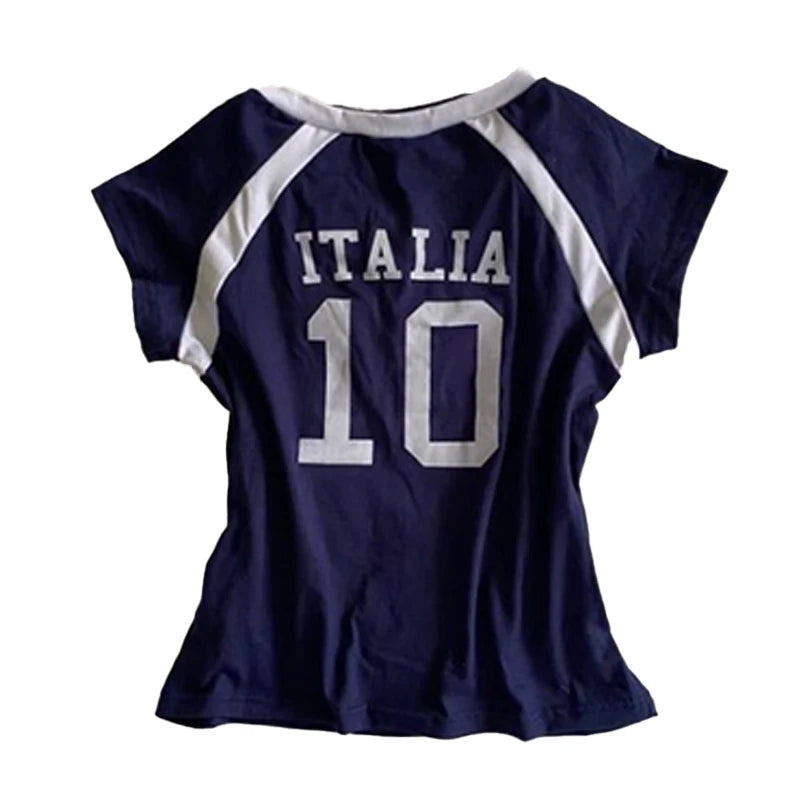 Blue Italia Chic Top