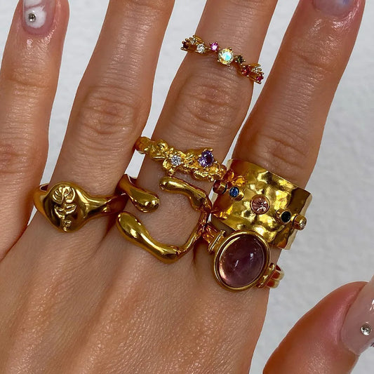 Gold Vintage rings