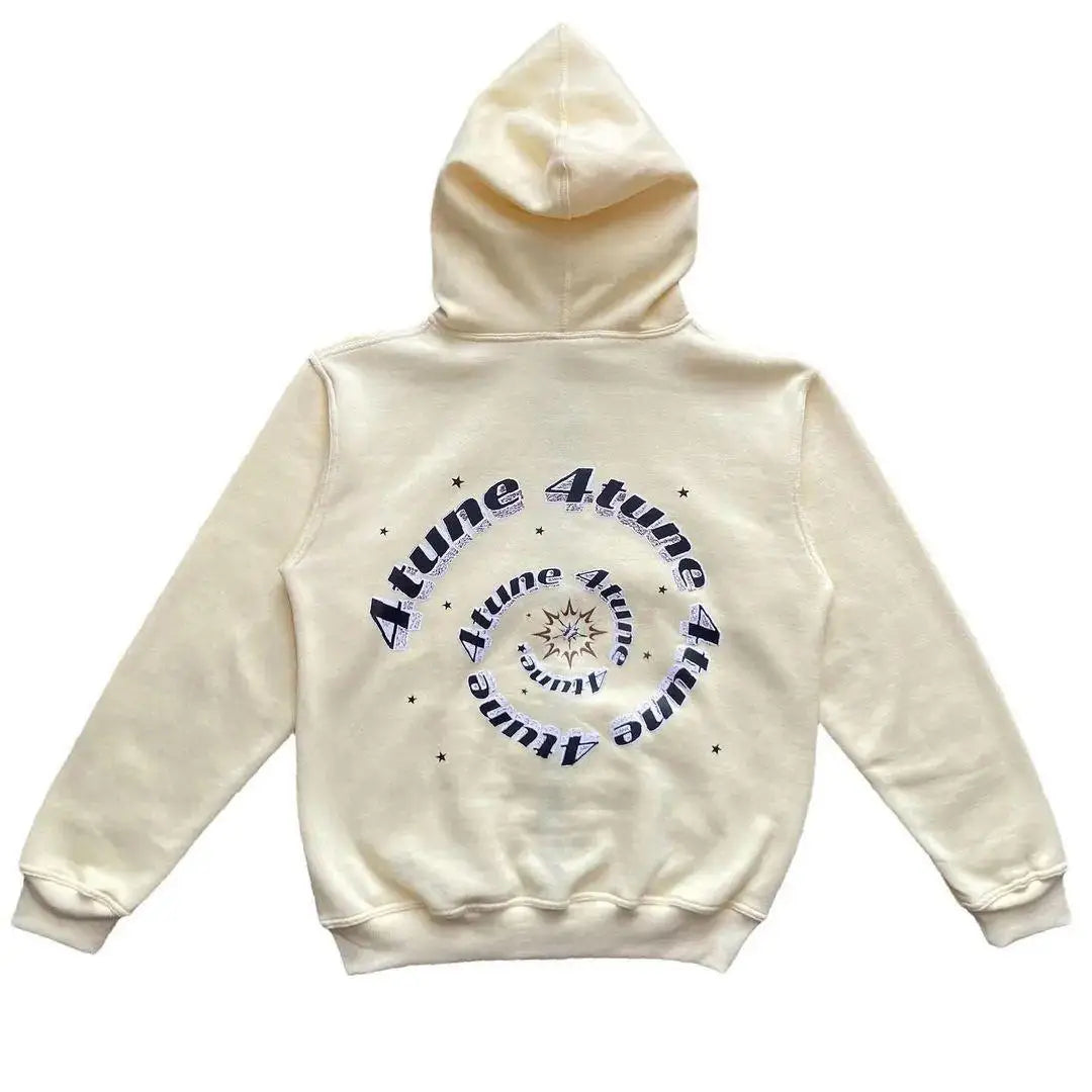 Star Print Hoodie