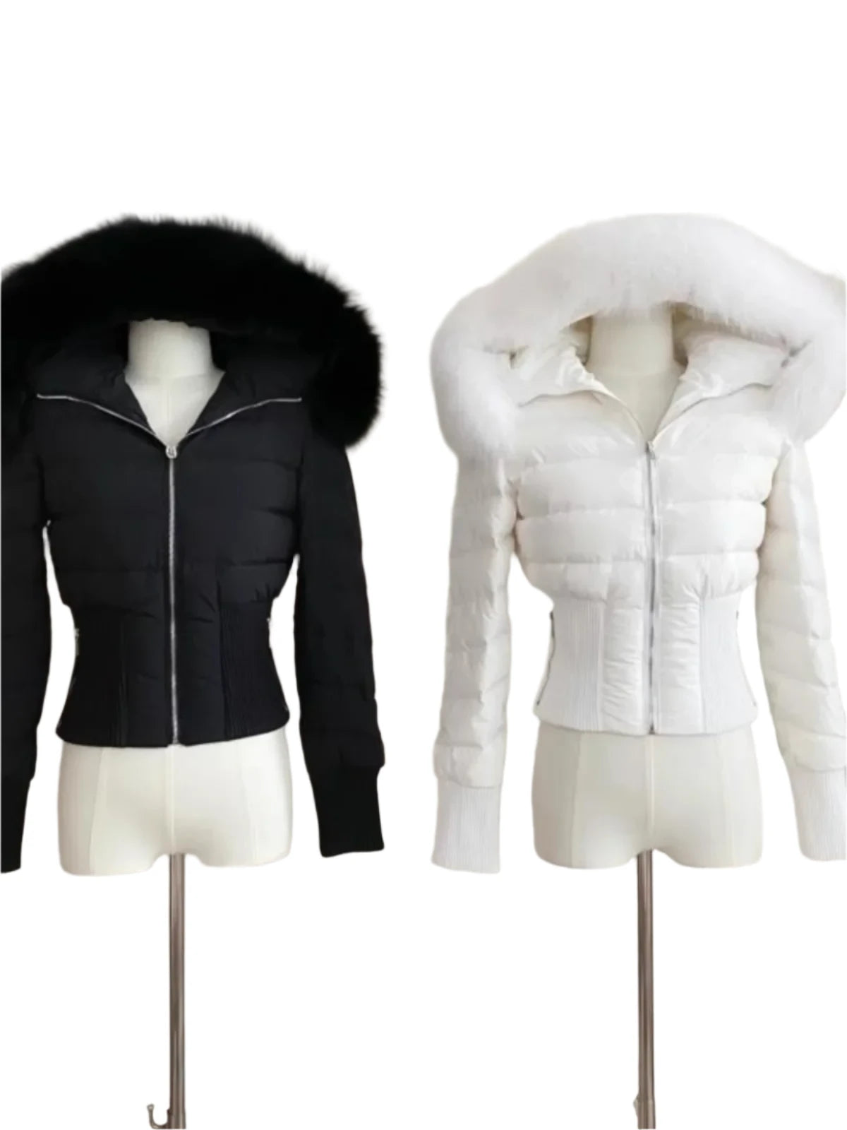 Sculpted Luxe Fur Jacket