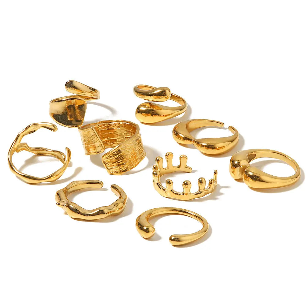 Gold Vintage rings