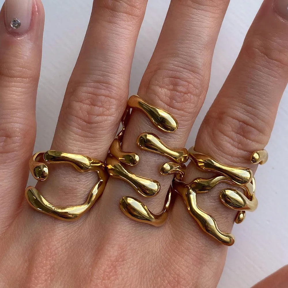 Gold Vintage rings