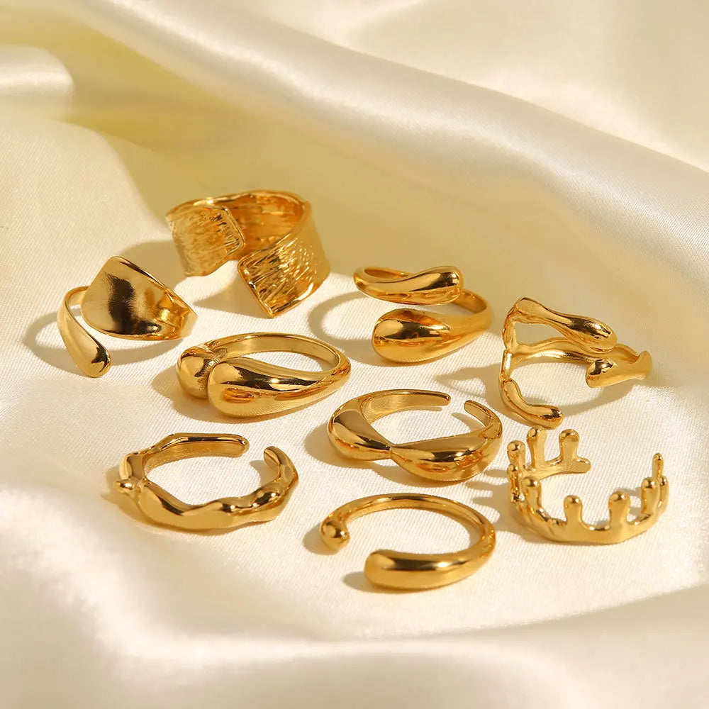 Gold Vintage rings