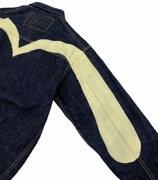 Printed Oversized Denim Jacket