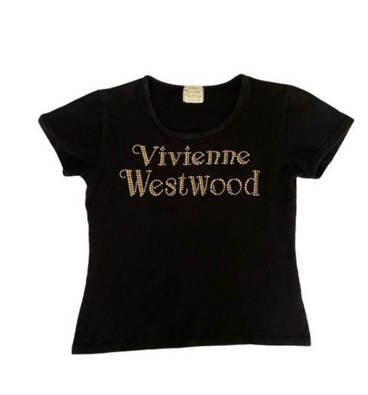 vivienne weswtood rhinestone top