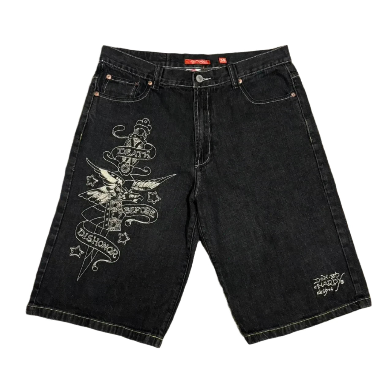 Ed Hardy Printed Jorts