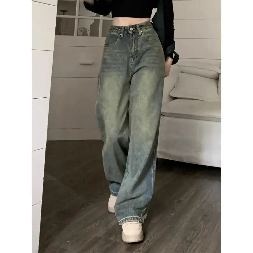 Baggy wide leg jeans