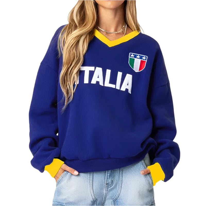 Italia oversized sweatshirt